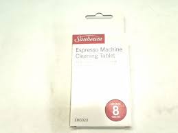Sunbeam Coffee Machine Em7000 Cleaning Tablets Pack Of 8 Em88008910 Bigwarehouse Spares