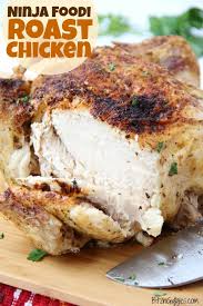 Ninja Foodi Roast Chicken Recipe Recipes Foodie Recipes Cooking Whole Chicken