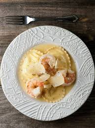 Shrimp Scampi Ravioli Recipe Recipes Food Food Dishes