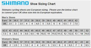 30 Problem Solving Bike Shoe Chart