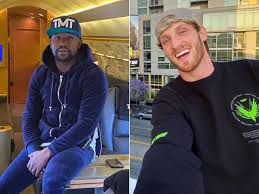 The youtube star engaged in a heated encounter with the former professional boxer at an. Floyd Mayweather To Face Off Against Logan Paul In A Exhibition Boxing Match In February The Shade Room