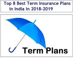 Top 8 Best Term Insurance Plans In India In 2018 2019