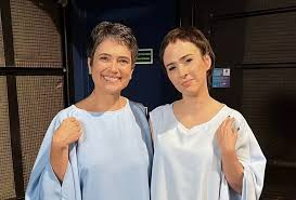 Fantástico promove hoje o primeiro encontro entre Sandra Annenberg e Tatá Werneck