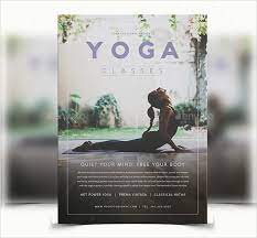 The yoga class poster template is flexible just like yoga and gives you the option to upload an image or choose from our large gallery of quality stock images and icons. 20 Yoga Flyer Free Permium Psd Vector Png Eps Ai Jpg Downloads