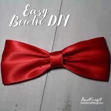 Do this by taking the wire in one hand, the ribbon in the other, and gently pulling. Red Ribbon Bowties Easy Diy This Is A Fun And Simple Way To Make Bowties This Would Be Great For Little Matchi Diy Bow Tie Make A Bow Tie Bows Diy