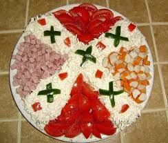 Presentation De Plats De Crudites Deco Salade Plat Recette Buffet Froid