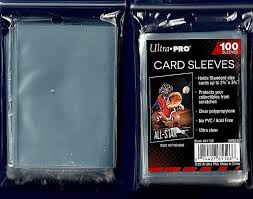 I really need some cool sleeves for my deck as i find plain single colour sleeves and pre release sleeves quite boring. Amazon Com Ultra Pro 5 Five Pack Lot Of 100 Soft Sleeves Penny Sleeve For Baseball Cards Other Sports Cards Sports Outdoors