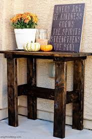 Diy Porch Table Porch Table Diy Porch Diy Garden Furniture