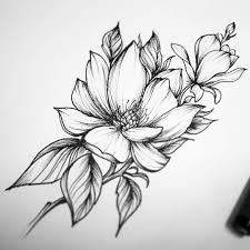 Epingle Par Leila Sur Tatouage Et Dessin Tatouage Magnolia Tatouage Tatouage Floral