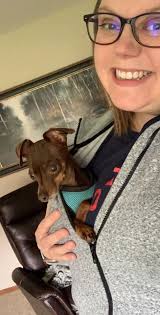 He brought my hoodie in so he could snuggle 🥹