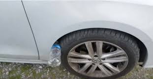 Police Alert If You Find A Plastic Bottle In Your Car Tire You May Be In Danger