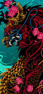 It is a relatively small tree, easy to prune and quite clean in its appearance. Red And Gold Chinese Dragon Wallpaper Wallpapers For Tech