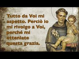 Come tradizione indica, la preghiera che segue andrebbe recitata 13 volte consecutivamente, da qui, probabilmente, il. Preghiera A Sant Antonio Per Una Grazia Urgente Youtube
