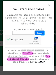 Ingreso solidario consulta por cédula. Congreso De Los Pueblos A Twitter Corrupcionconlasayudases Ingreso Solidario Es Un Agro Ingreso Seguro Ivanduque Por Que Estos Numeros De Cedula Como 11111111 33333333 Entre Otros Aparecen Como Beneficiarias Del Subsidio