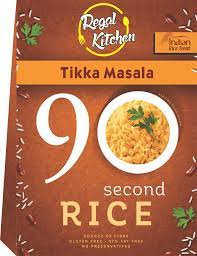 Regal Kitchen Foods Tikka Masala Rice Treat Packaging Healthy Indian Recipes Instant Recipes Food