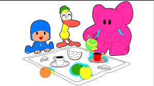 Free printable pocoyo coloring pages for kids! Pocoyo Coloring For Childrens Coloring Picnic Pocoyo Coloring Video Dailymotion