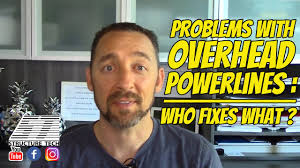 Overhead powerlines, trees, and exposed connectors: who fixes what