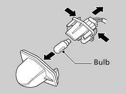 Anyone tried to replace the license plate bulbs? Honda Jazz Owners Manual Other Information Honda Car India