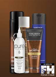 Pampering Dark Hues Lightening Shampoo Color Depositing Shampoo Brilliant Brunette