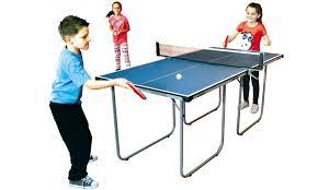 It is good for storage in that the 2 halves fold together to take up a width of less than 6?. Butterfly Starter 6 X3 Indoor Table Tennis Table Just Rackets