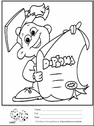 Graduating high school and/or college is a huge deal! Coloring College Graduation Coloring Page For Preschool Pages On Fancy Coloring Pa Kindergarten Coloring Pages Preschool Coloring Pages Kindergarten Graduation