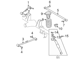 Rigorously tested for sustained, secure performance by a team of product and quality engineers, dorman's suspension compressor eliminates excessive suspension sag, restoring. Rear Suspension For 2005 Toyota Sequoia Toyota Parts Center