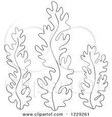 Seaweed Coloring Pages Ocean Crafts Sea Theme