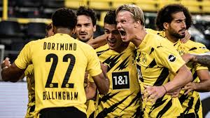 Hier seid ihr hautnah dabei wie sonst nur auf der südtribüne! Jadon Sancho Shines As Borussia Dortmund Start Bundesliga Season In Style European Round Up Football News Sky Sports