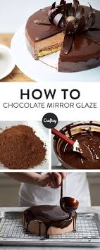 Who Doesn T Love Chocolate Cake Learn How To Make Your Own Mirror Glaze Chocolate Cake With This Free Recipe Chocolate Glaze Recipes Frosting Recipes Baking