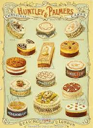 Christmas Cakes Reading London England 1903 Christmas Cake Vintage Recipes Food Illustrations