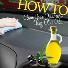 Clean Your Car Dashboard With Olive Oil Clean Your Car Household Hacks Cleaning