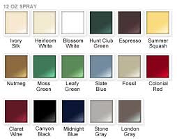 Rustoleum 2x Spray Paint Colors Chart Www