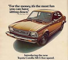 We Love This Vintage Toyota Corolla Ad From The 1970s Steettoyota Tbt Letsgoplaces Toyota Corolla Toyota Corolla