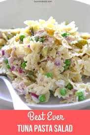 Tuna Pasta Salad Recipe Lauren S Latest In 2020 Tuna Pasta Salad Recipes Tuna Salad Pasta Tuna Salad Recipe