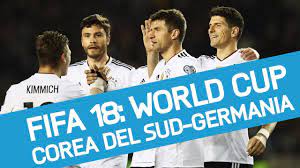 La germania campione del mondo in carica saluta anzitempo la competizione. Russia 2018 Corea Del Sud Vs Germania Del 27 Giugno Chi Vincera Pronostico Fifa 18 Youtube