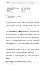 We did not find results for: Soal Uts Manajemen Pemasaran 20