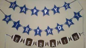 Dallas Cowboys Birthday Banner Dallas Cowboys Birthday Party Dallas Cowboys Birthday Cowboy Birthday Party Decorations