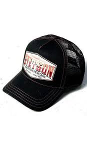 Stetson Casquette Trucker Heritage Noir Casquette Trucker Casquette Sac
