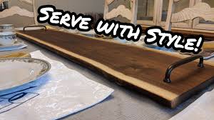 Wine stained live edged charcuterie board | zac builds. Make A Serving Board Live Edge Walnut Charcuterie Board Cheese Board Youtube