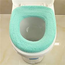 It can even spice up the decor of your bathroom. Warm N Comfy Cloth Toilet Seat Cover Green Buy Online In Andorra At Andorra Desertcart Com Productid 37397759