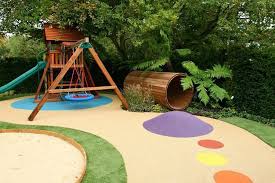 41 Genius Ways To Garden Ideas For Kids Kid Friendly Backyard Backyard For Kids Playground Design