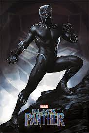 T'challa, heir to the hidden but advanced kingdom of wakanda, must step forward to lead his people into a new future and must confront a challenger from his country's past. Black Panther Stance Poster Plakat Kaufen Bei Europosters