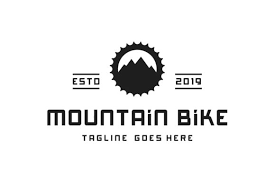 Download Mountain Bike Logo Design Gear Chain Graphic By Sore88 Creative Fabrica SVG Cut Files