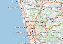 Mapas, mapas de cidade, das ruas e dos bairros, o mapa de portugal e o mapa do mundo. Mapa Michelin Maia Mapa Maia Viamichelin