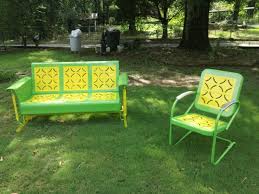 Looking for a sturdy and modern styled wrought iron bed? 90 Vintage Gliders Chairs Ideas Glider Chair Gliders Lawn Furniture