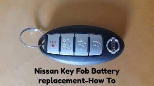 You certainly don't need to set up a trip to the dealer to have it done. How To Replace Nissan Key Fob Battery Nissan Rogue 2014 Key Fob Battery Replacement Youtube
