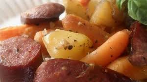Saucisse Aux Legumes Au Cookeo Un Plat Cookeo En 10 Minutes Recettes De Cuisine Plat Plat Cookeo
