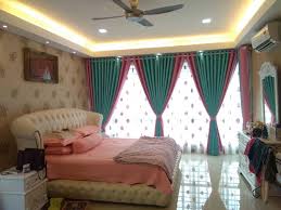 Warna pink fanta yang menyegarkan. Langsir Warna Blok Ai Curtains