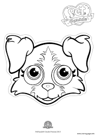 The kids can use crayons, colored pencils, or markers to create their own masterpiece. Pet Parade Cute Dog Border Collie 2 Coloring Pages Printable