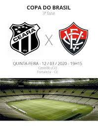O ceará encerrou a primeira fase do grupo a na liderança, com 16 pontos, contabilizando quatro empates e cinco vitórias na lampions league. Ceara X Vitoria Veja Como Assistir Escalacoes Desfalques E Arbitragem Copa Do Brasil Ge
